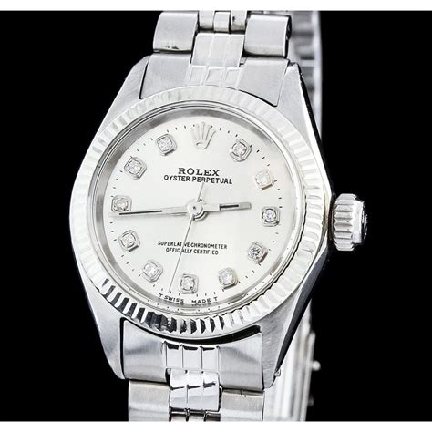 oyster rolex donna|Rolex Oyster perpetual women's watch.